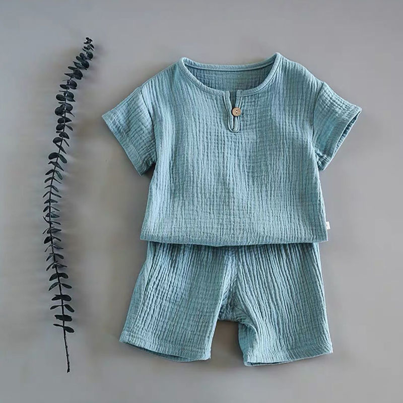 Ensemble t-shirt short en coton
