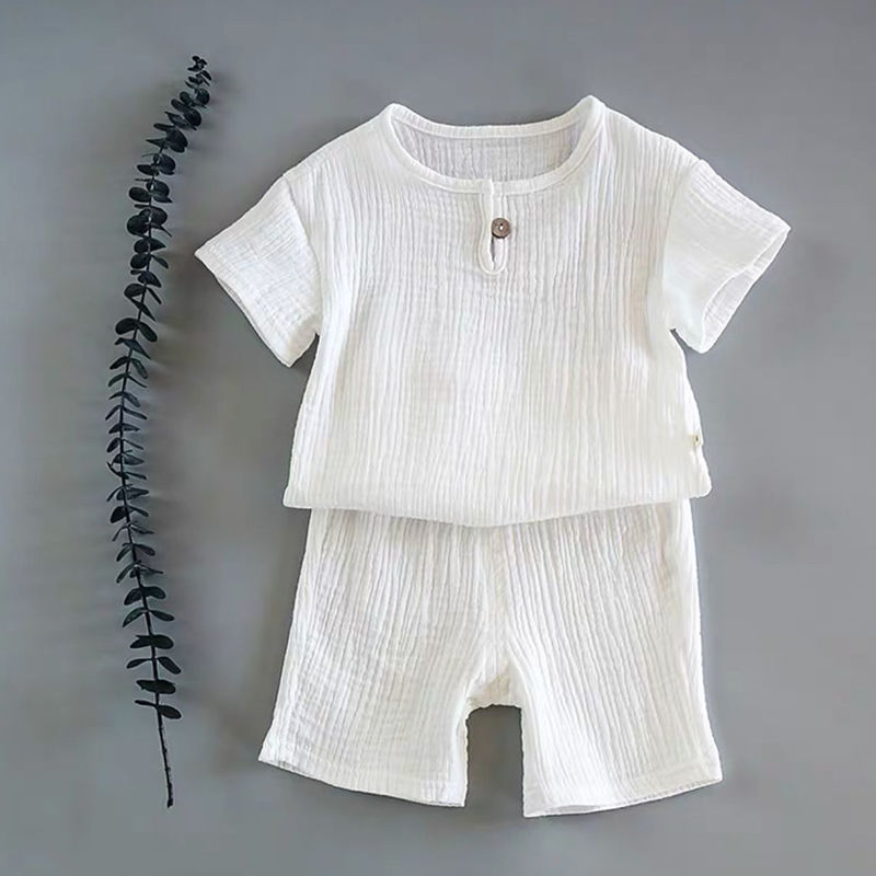 Ensemble t-shirt short en coton