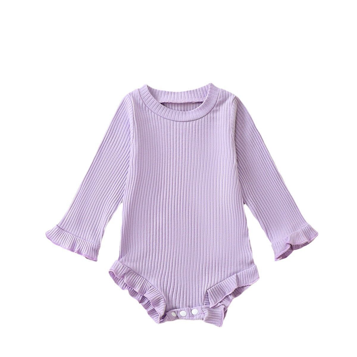 Body Bébé Fille à Volants & Bandeau Côtelé