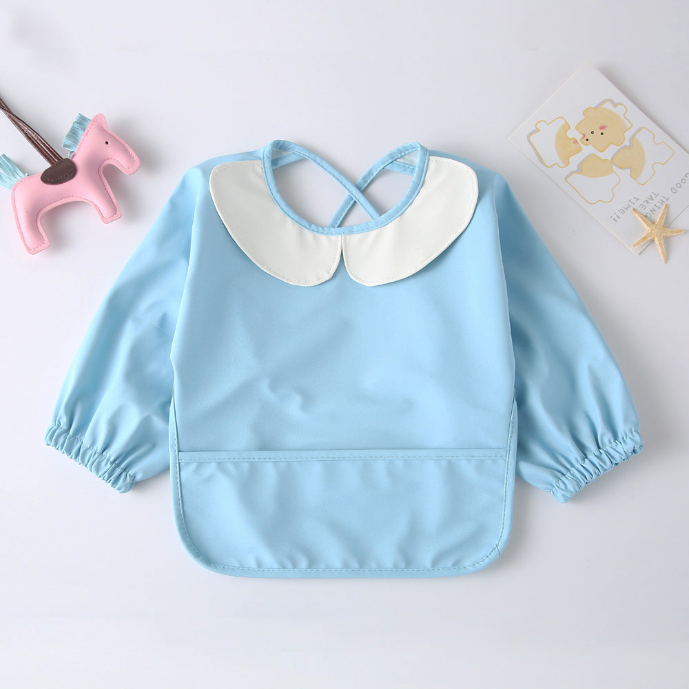 Bavoir imperméable à manches longues pour bébé Ayliha-store