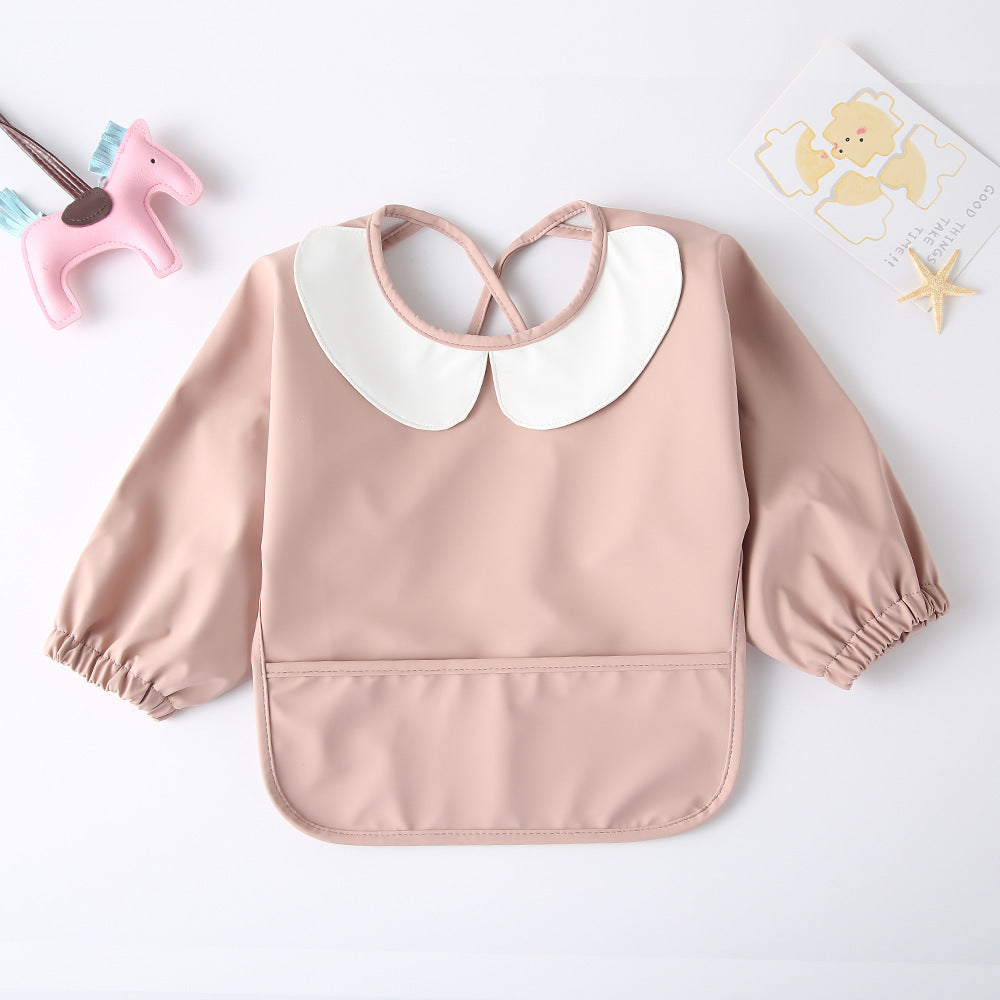 Bavoir imperméable à manches longues pour bébé Ayliha-store