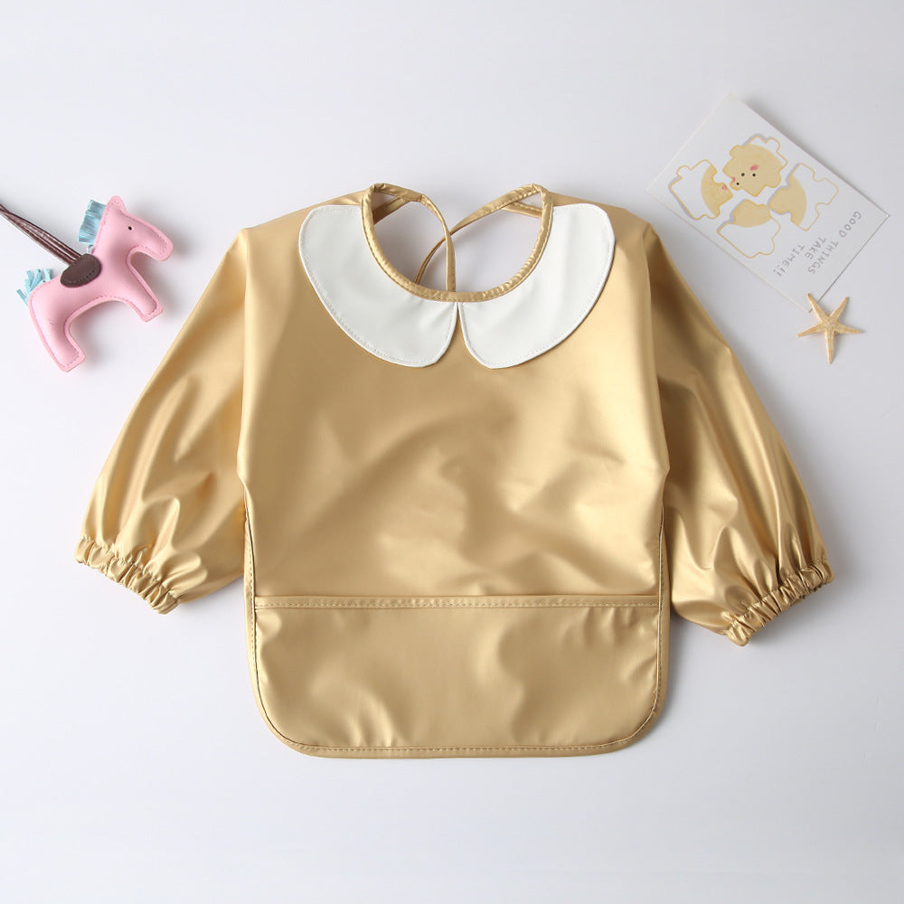 Bavoir imperméable à manches longues pour bébé Ayliha-store