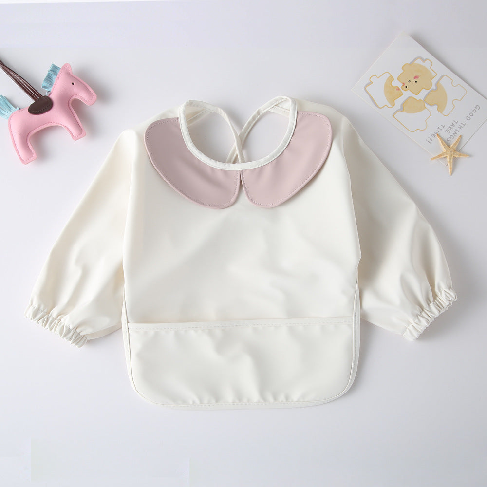 Bavoir imperméable à manches longues pour bébé Ayliha-store
