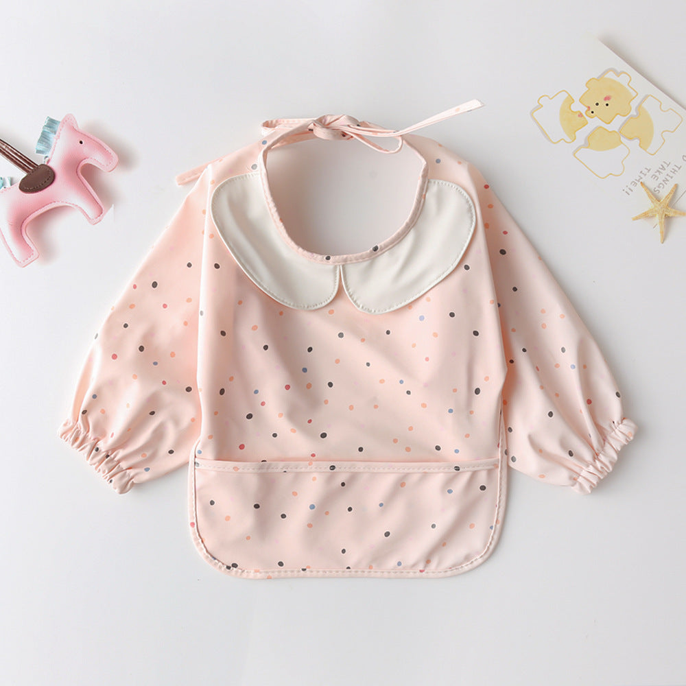 Bavoir imperméable à manches longues pour bébé Ayliha-store