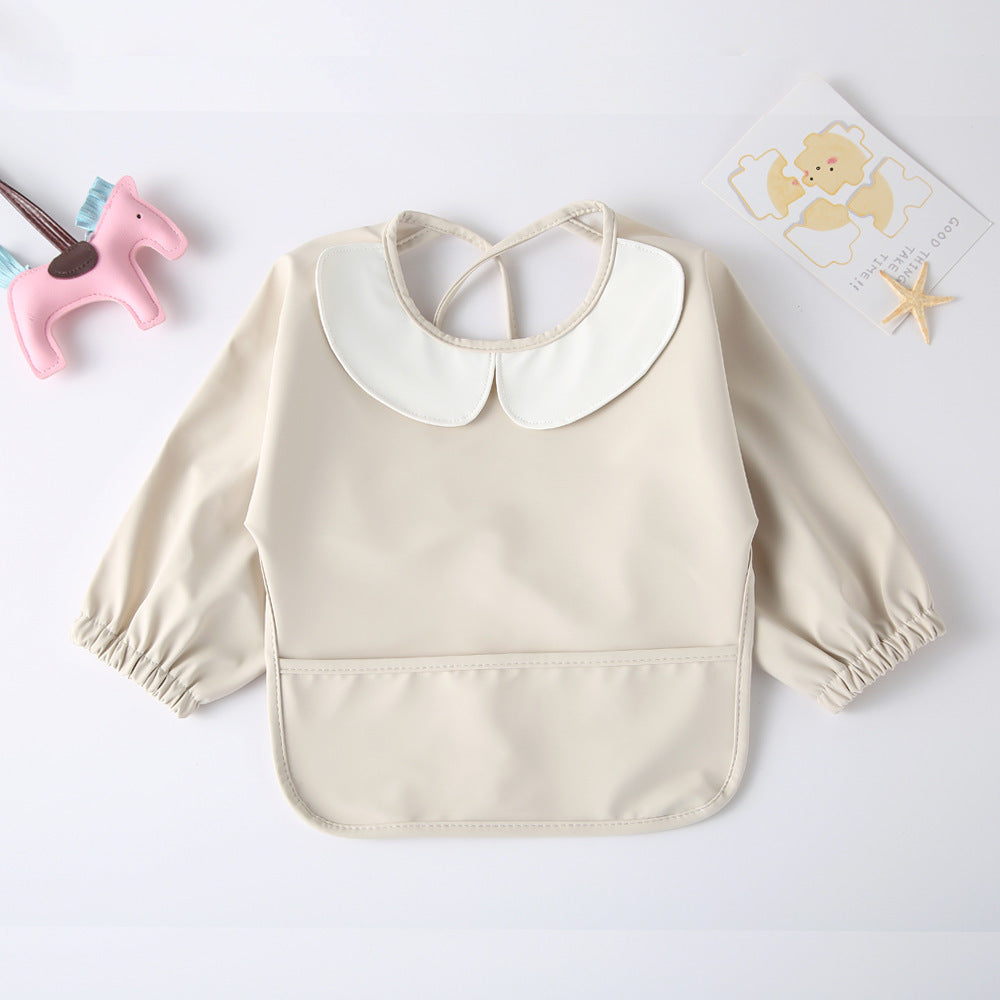 Bavoir imperméable à manches longues pour bébé Ayliha-store