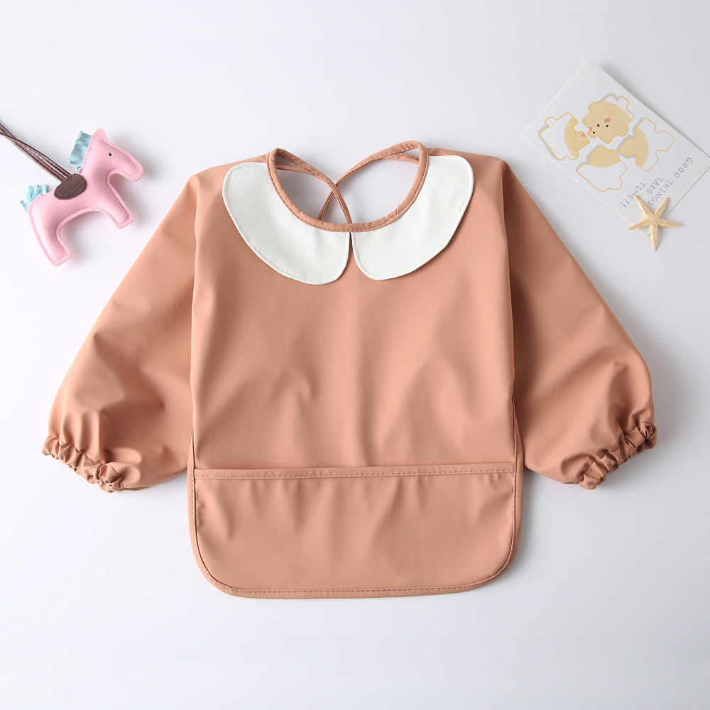 Bavoir imperméable à manches longues pour bébé Ayliha-store