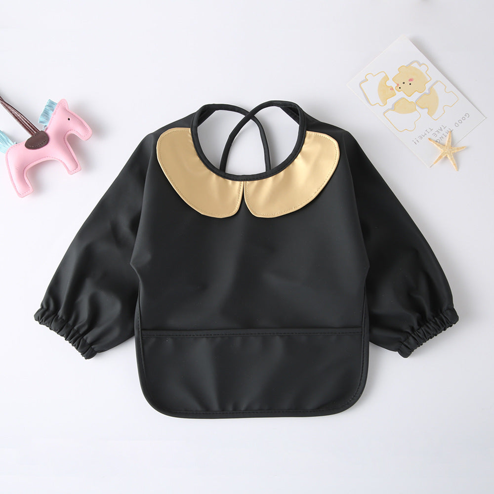 Bavoir imperméable à manches longues pour bébé Ayliha-store