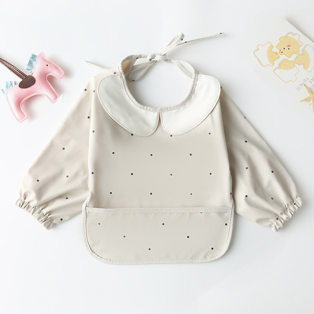 Bavoir imperméable à manches longues pour bébé Ayliha-store