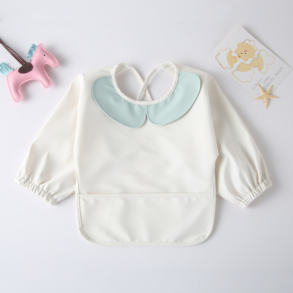 Bavoir imperméable à manches longues pour bébé Ayliha-store