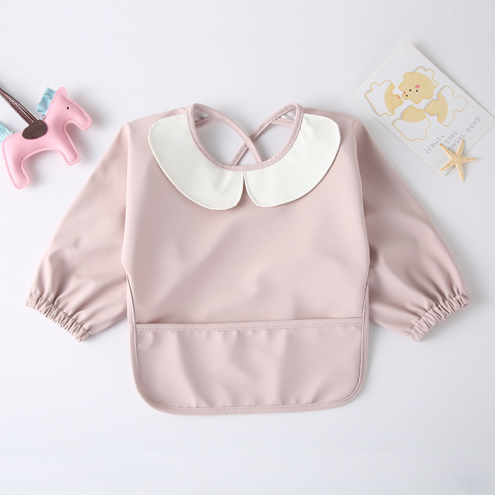 Bavoir imperméable à manches longues pour bébé Ayliha-store