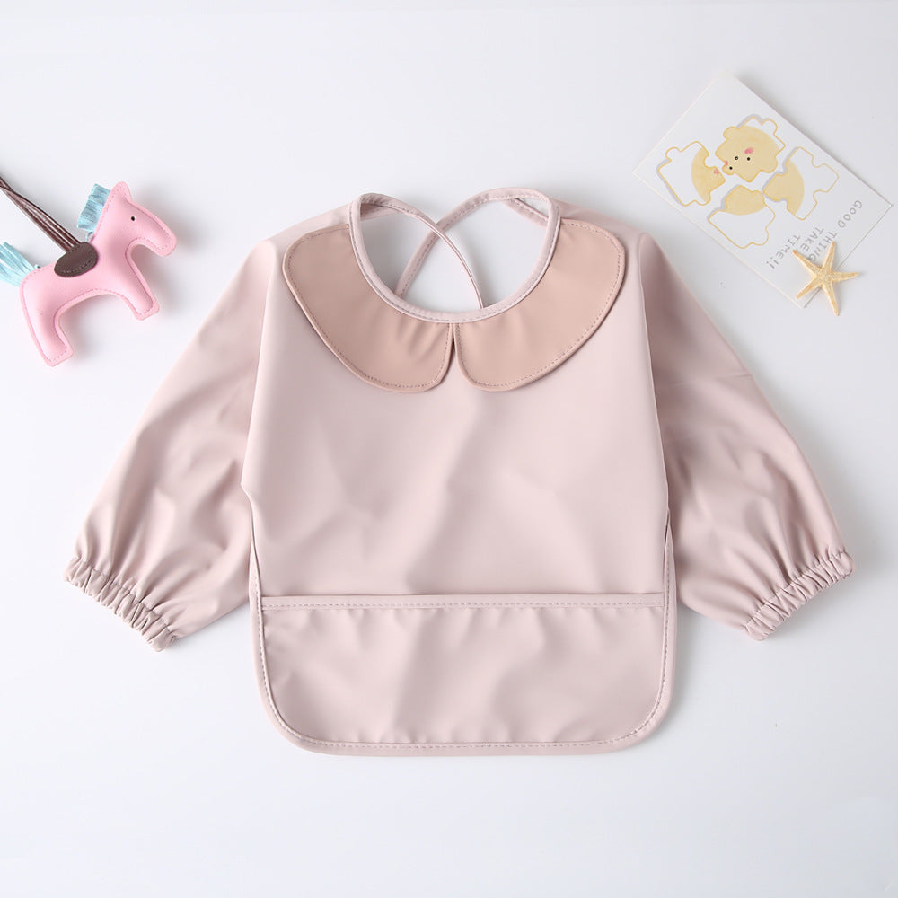 Bavoir imperméable à manches longues pour bébé Ayliha-store