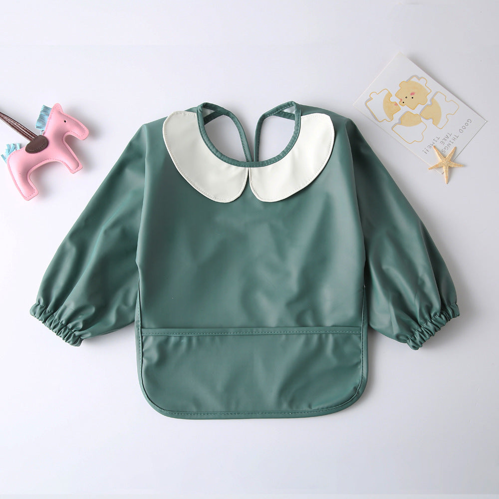 Bavoir imperméable à manches longues pour bébé Ayliha-store