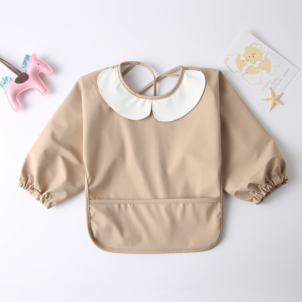 Bavoir imperméable à manches longues pour bébé Ayliha-store