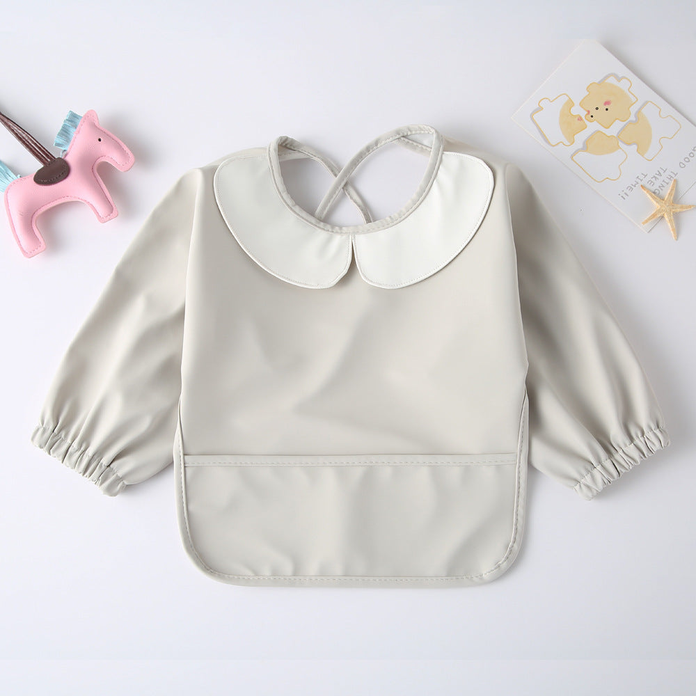 Bavoir imperméable à manches longues pour bébé Ayliha-store